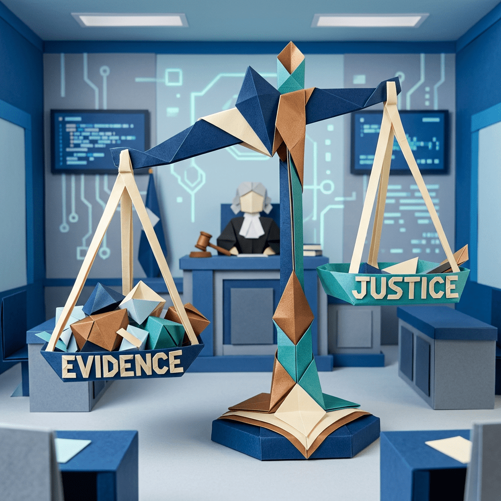 Unbalanced scales in digital courtroom